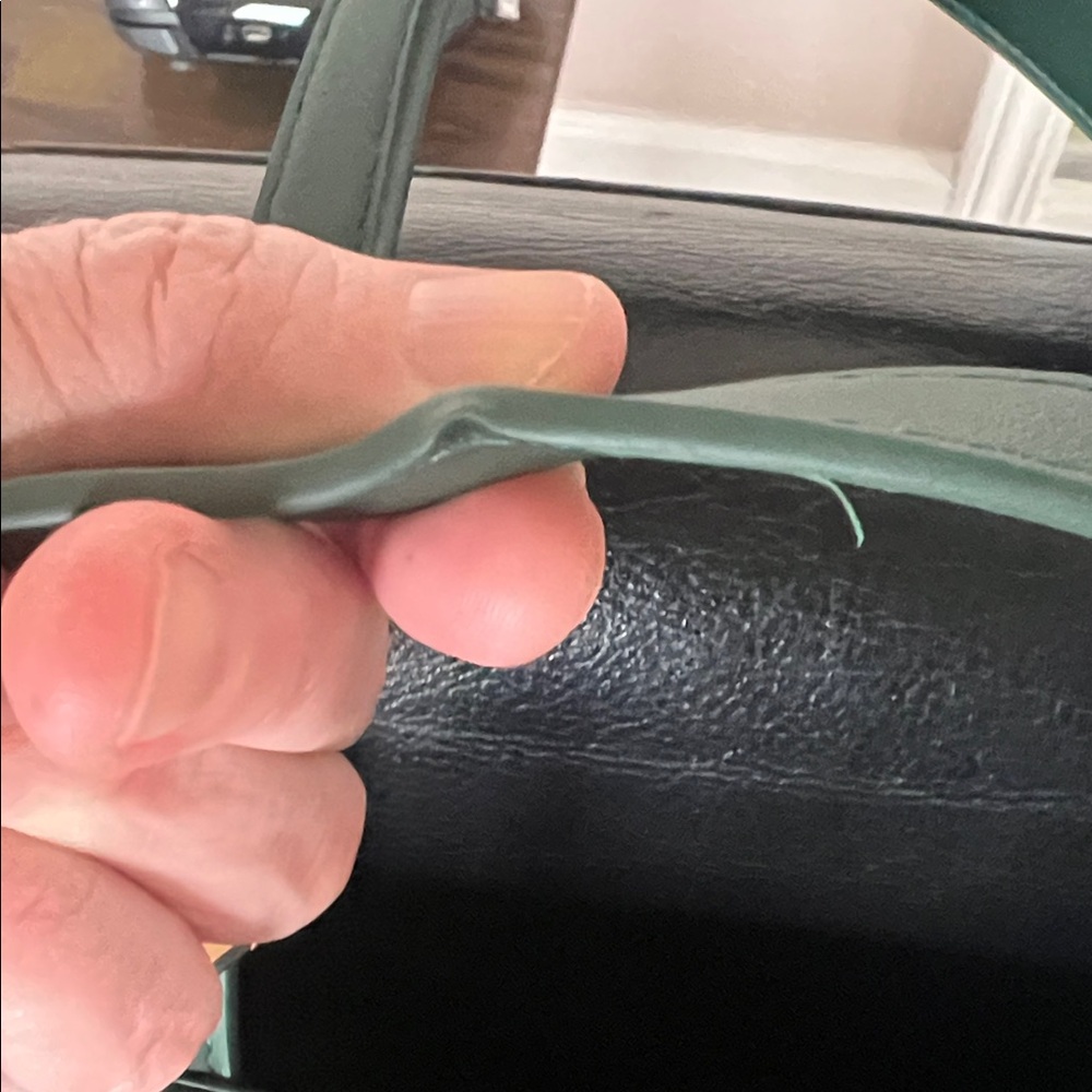 Calpak Haven 16 inch Forest Green Leather Tote - Picture 6 of 10